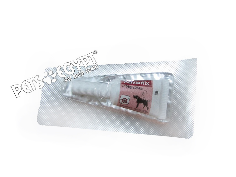 1 Dose x Advantix for dogs and puppies over 10kg to 25kg | PetsEgypt.com